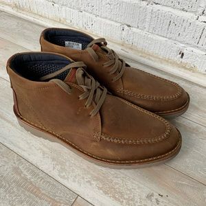 Clarks Vargo Apron Ankle Leather Ankle Boot NIB